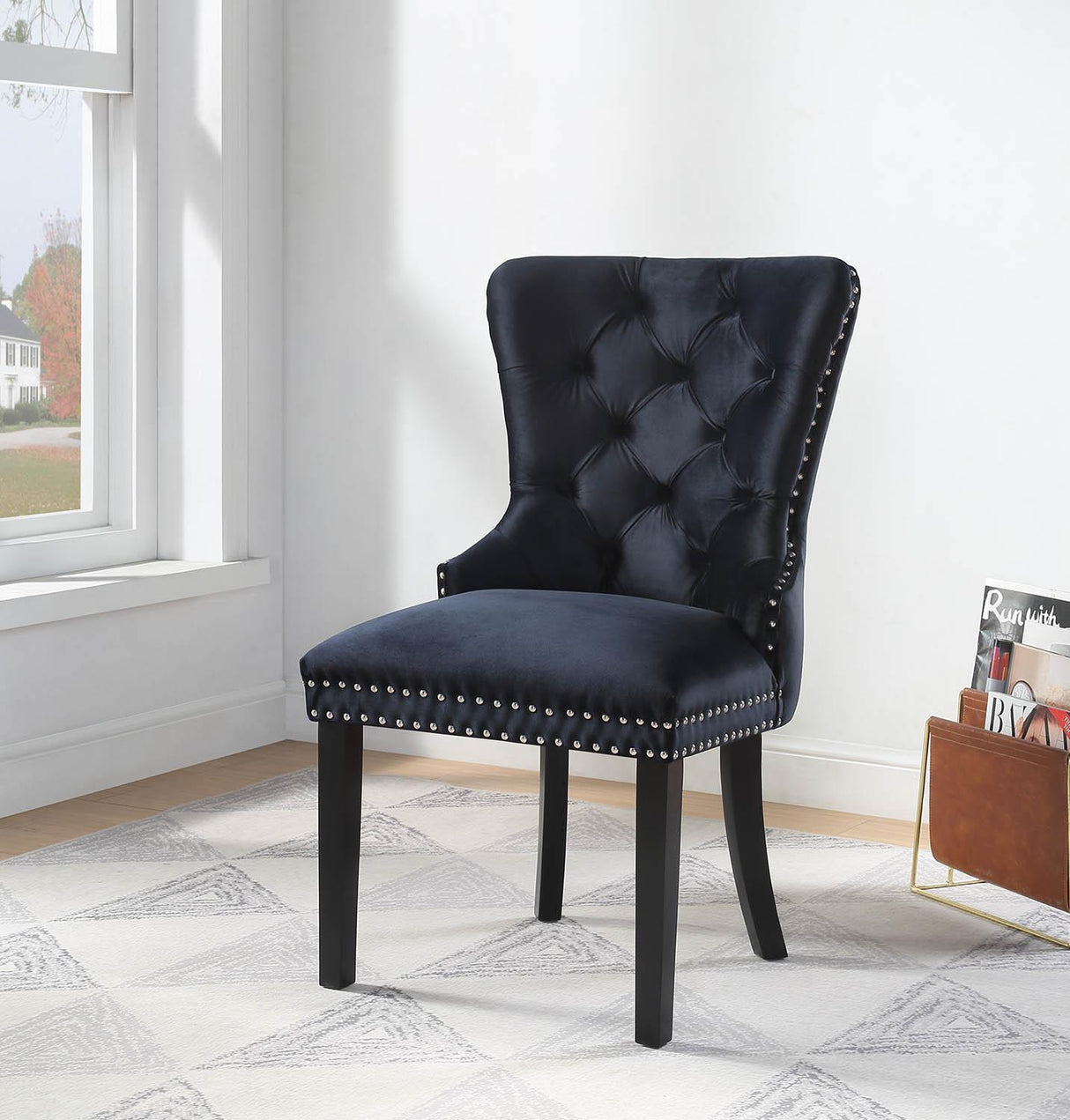 D2083 - Velvet Dining Side Chair (Set of 2)
