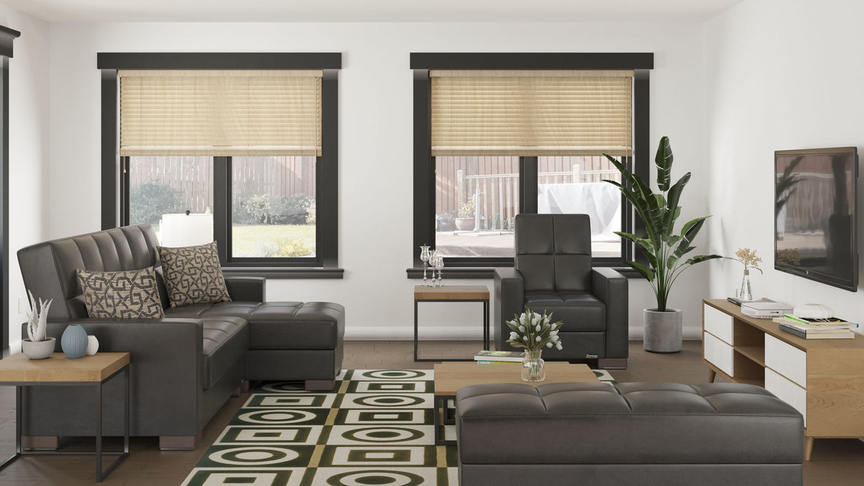 Ottomanson Armada - Upholstered Ottoman With Storage