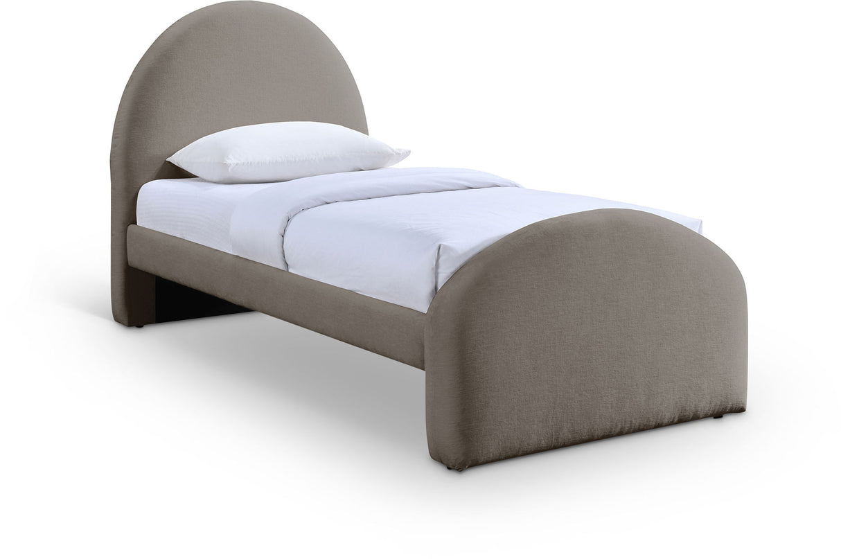 Andaz - Chenille Fabric Upholstered Bed