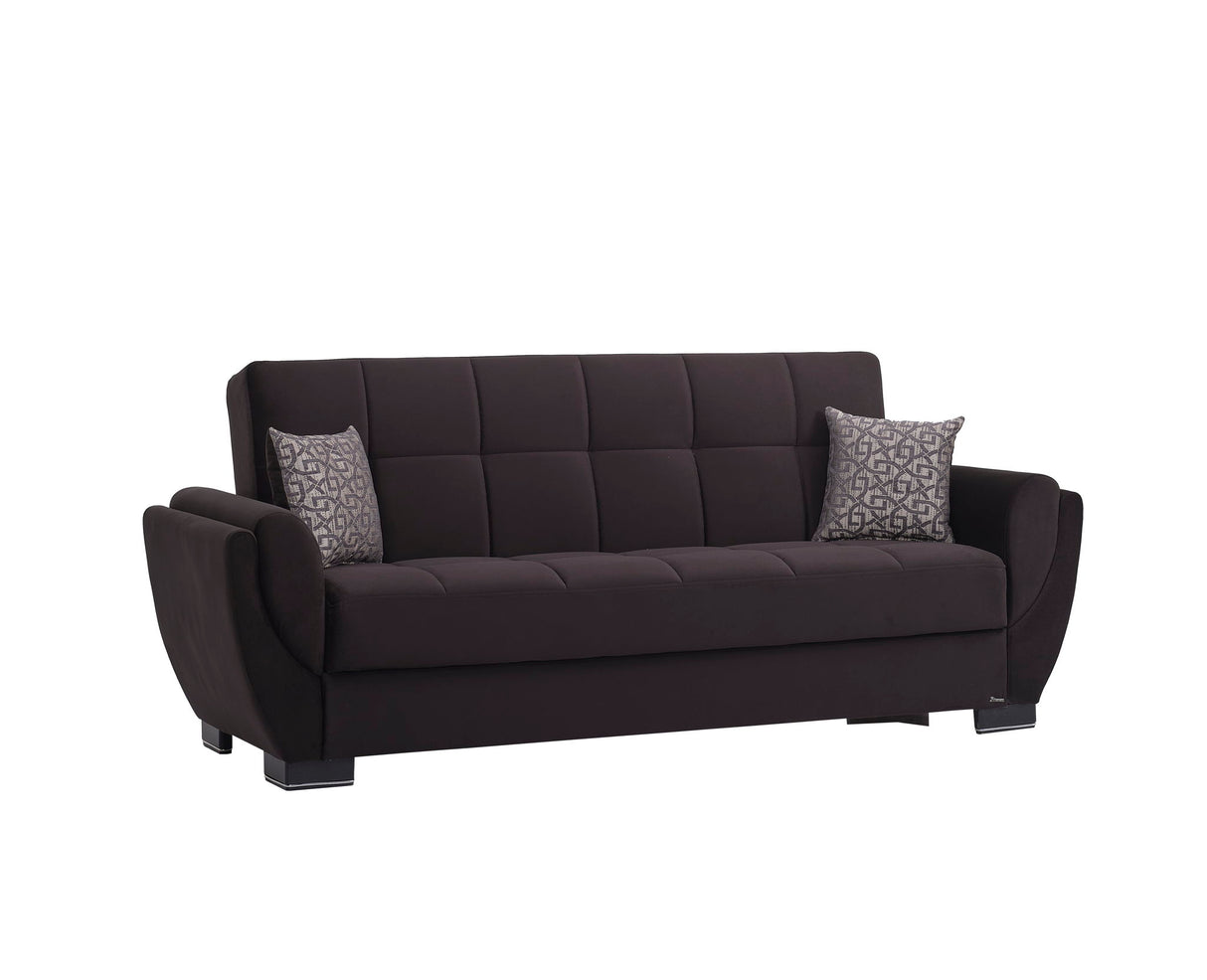 Ottomanson Armada Air - Upholstered Convertible Sofabed With Storage - Microfiber