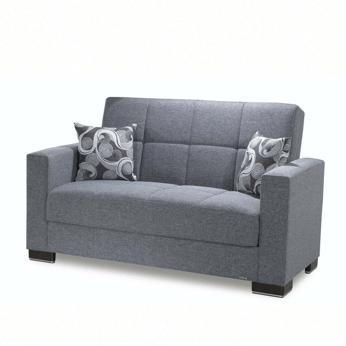 Ottomanson Armada - Upholstered Convertible Loveseat With Storage - Polyester