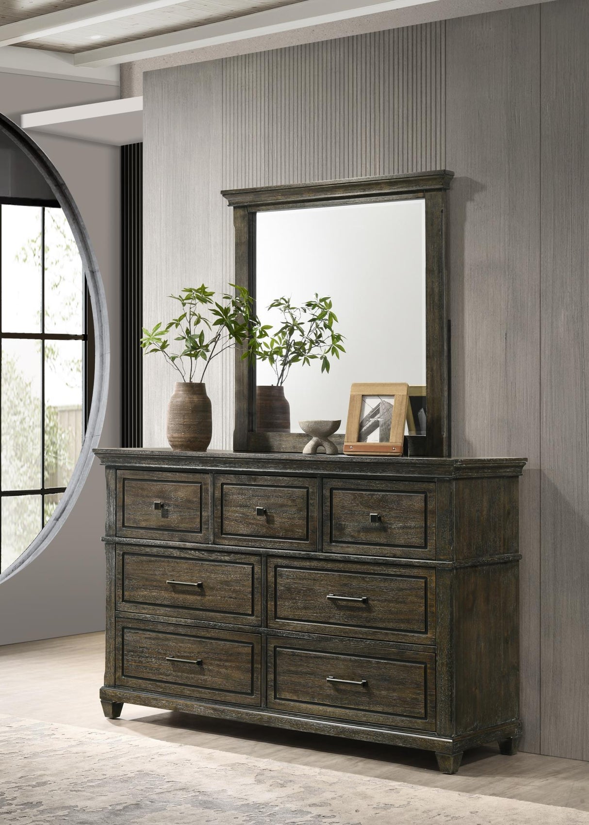 B314 - Mirror - Rough Black