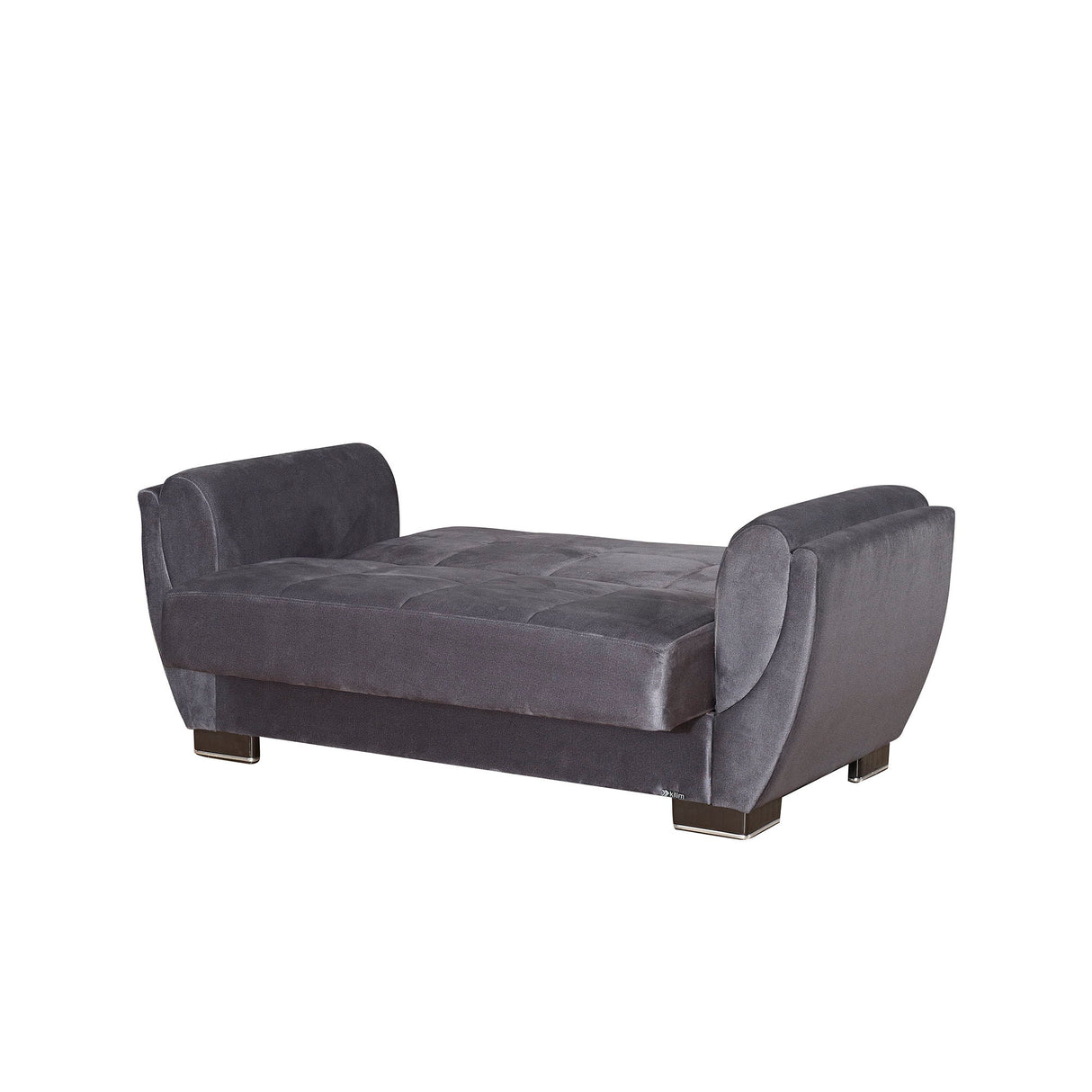 Ottomanson Armada Air - Upholstered Convertible Loveseat With Storage - Microfiber