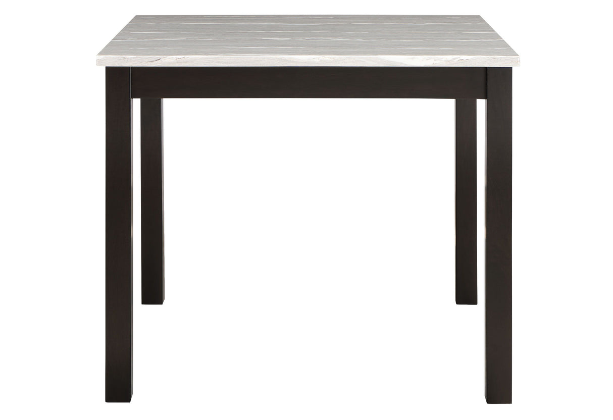 D4052 - 5 Piece Dining Room Set (Bar Table With 4 Bar Stools) - Light Gray