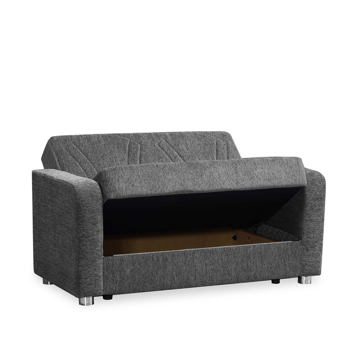 Ottomanson Elegance - Upholstered Convertible Loveseat With Storage