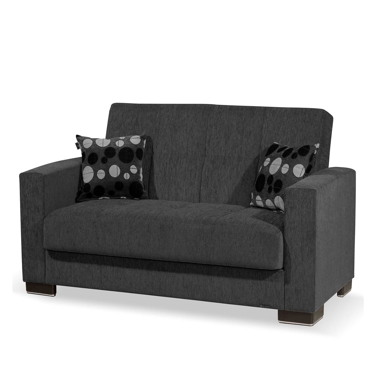 Ottomanson Armada - Upholstered Convertible Loveseat With Storage - Chenille