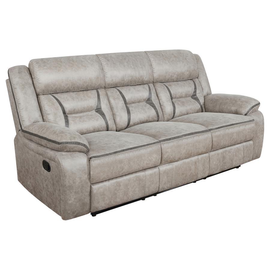 Greer - Upholstered Reclining Sofa Set