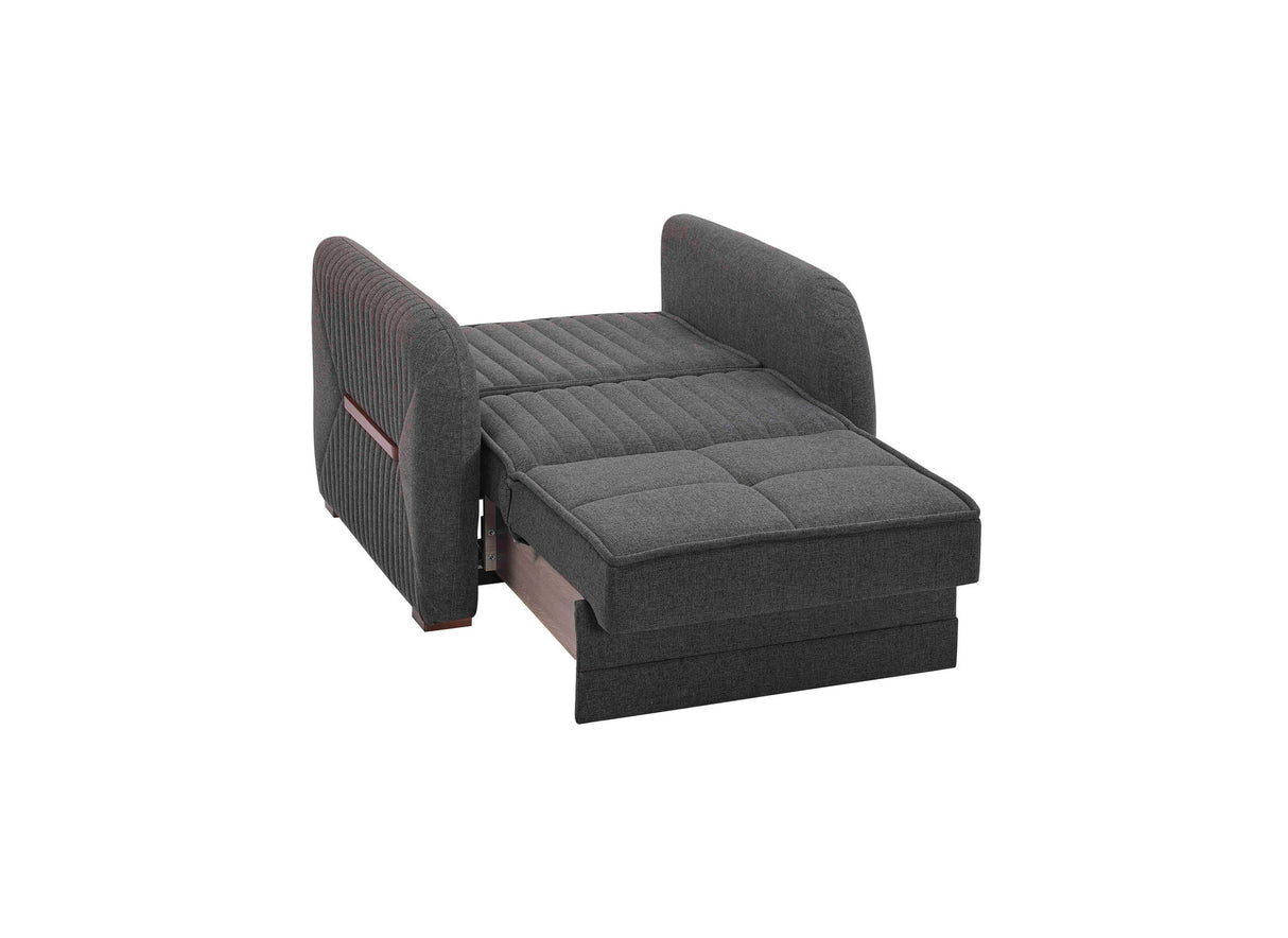 Ottomanson Speedy - Upholstered Convertible Armchair With Storage