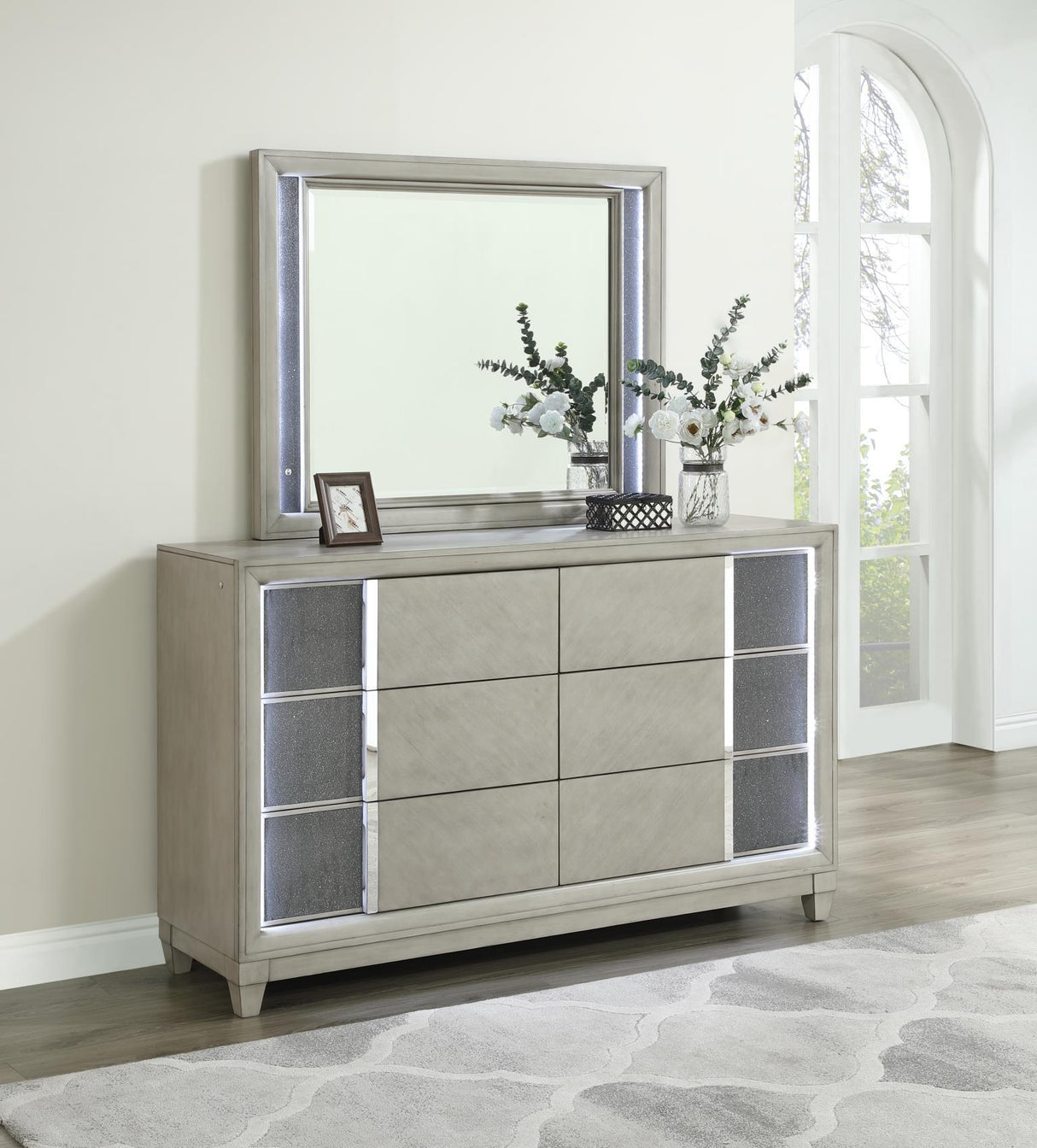 B090 - Dresser - Gray