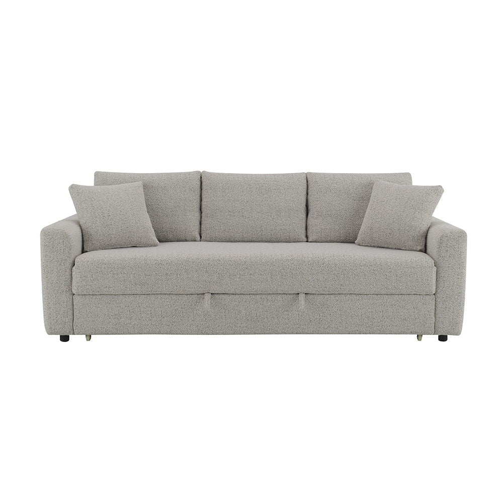 Connie - Sofa With Sleeper - Gray Boucle