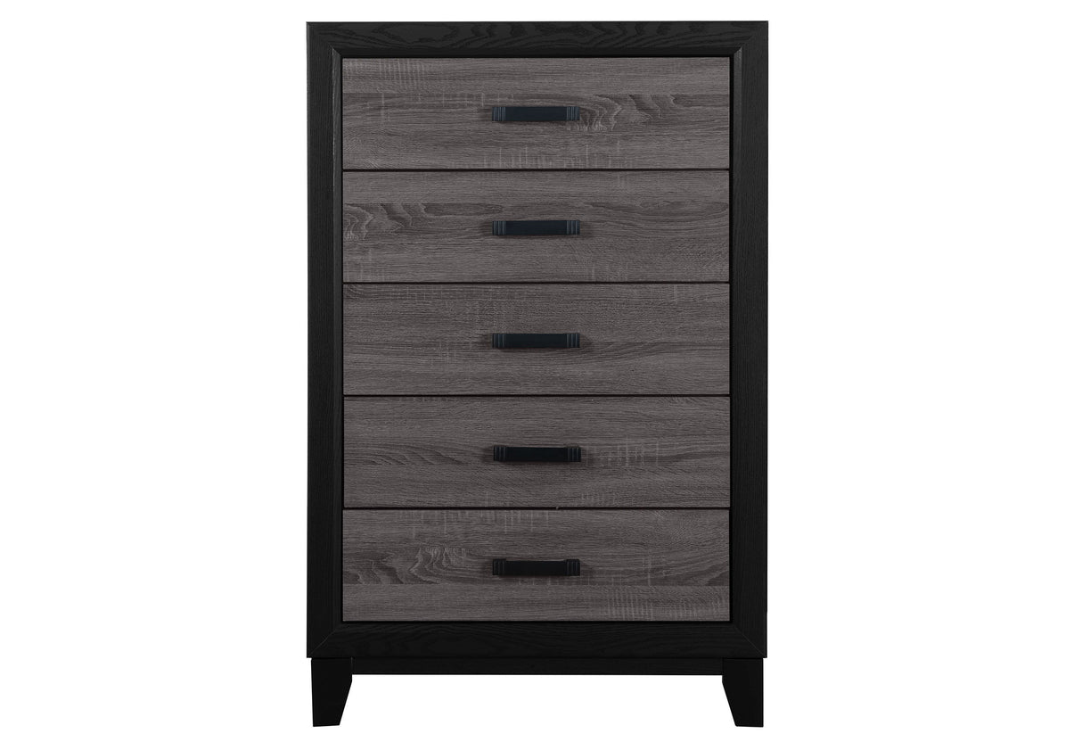 Lisbon - Chest - Gray / Black