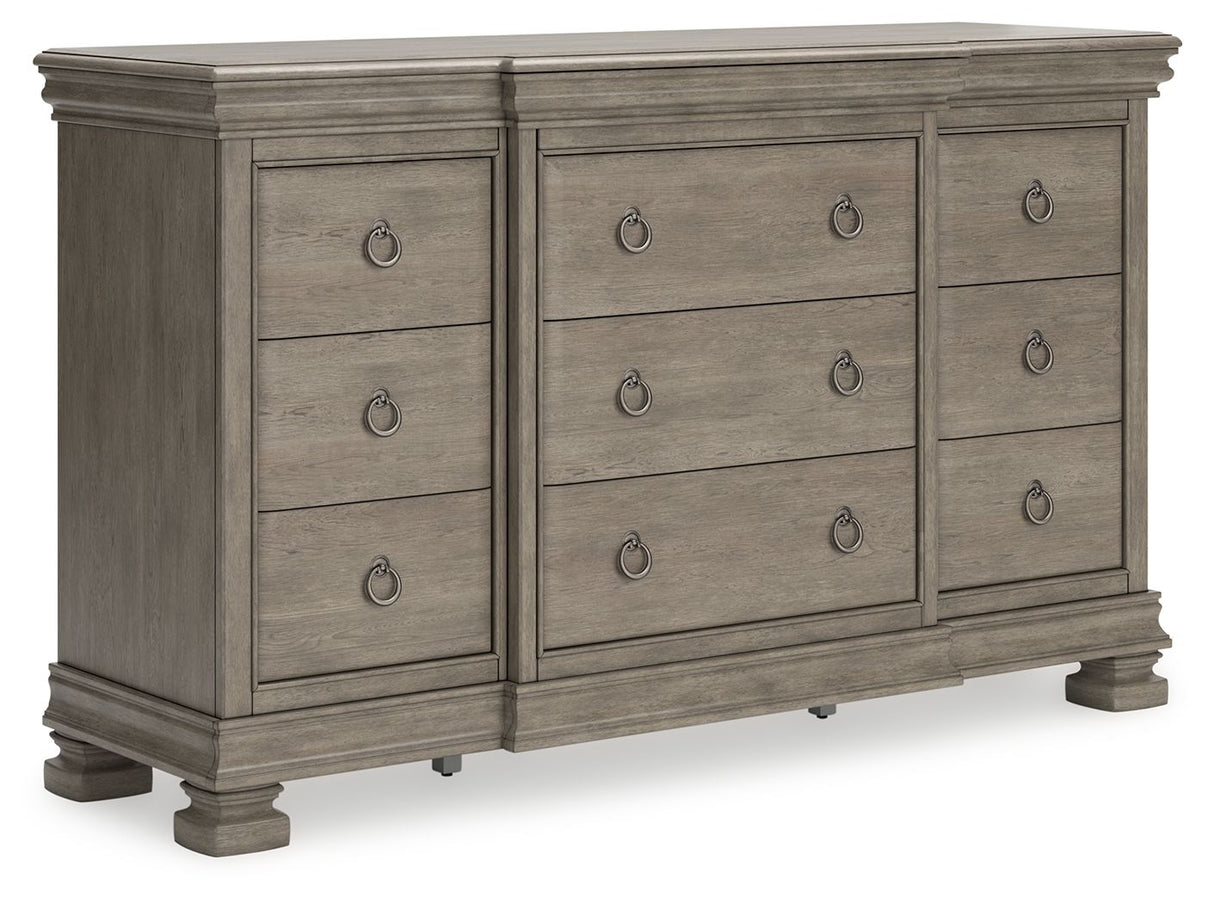 Lexorne - Sleigh Bedroom Set