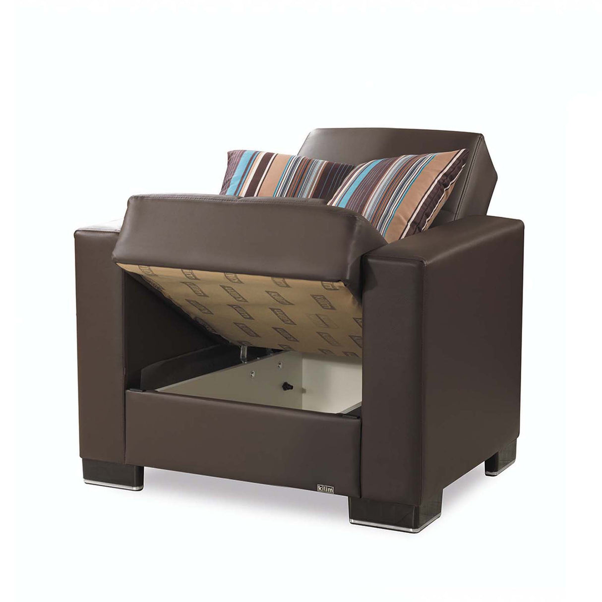 Ottomanson Armada - Upholstered Convertible Armchair With Storage