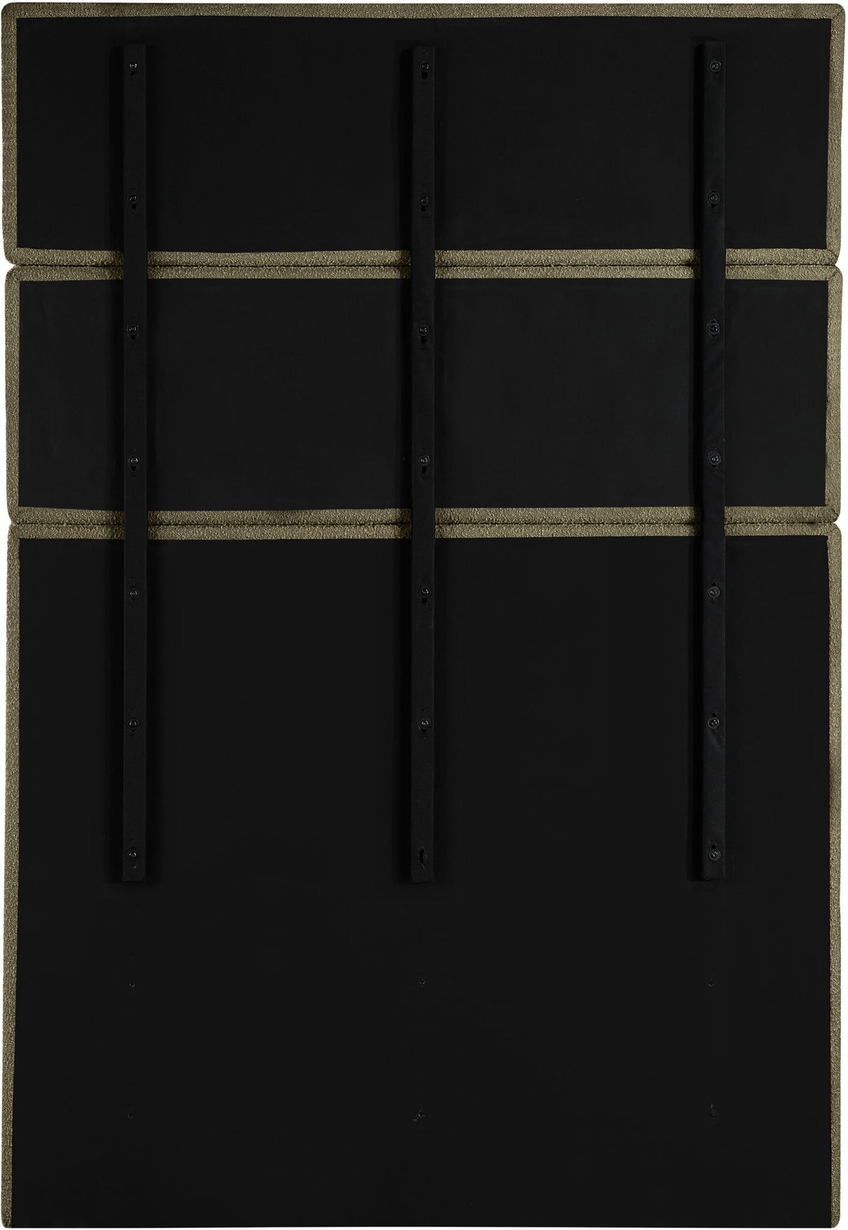 Adam - Boucle Fabric Bed With 89" Headboard