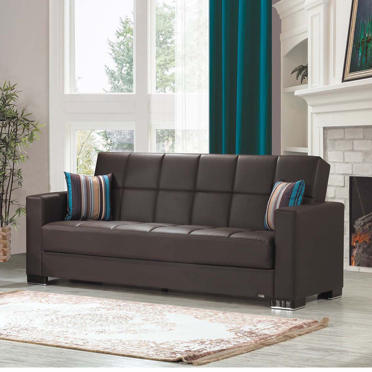 Ottomanson Armada - Upholstered Convertible Sofabed With Storage