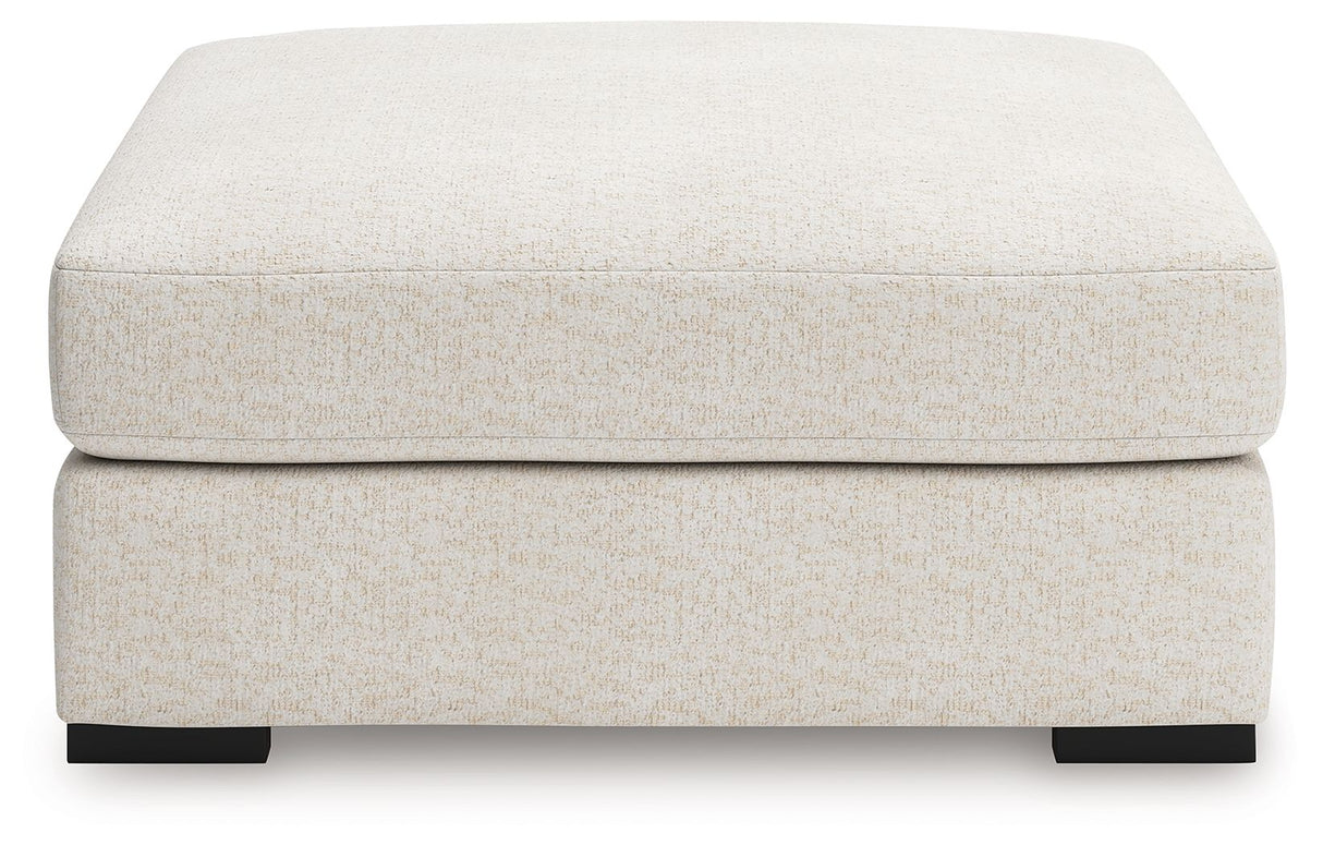 Donelson Creek - Oversized Accent Ottoman - Vanilla