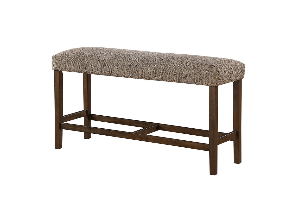 D4355 - Bar Table Bench - Dark Brown
