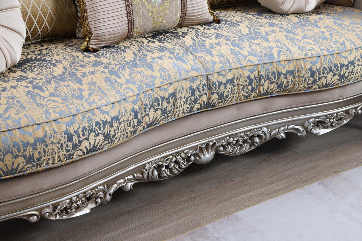 U197 - Traditional Sofa - Brown