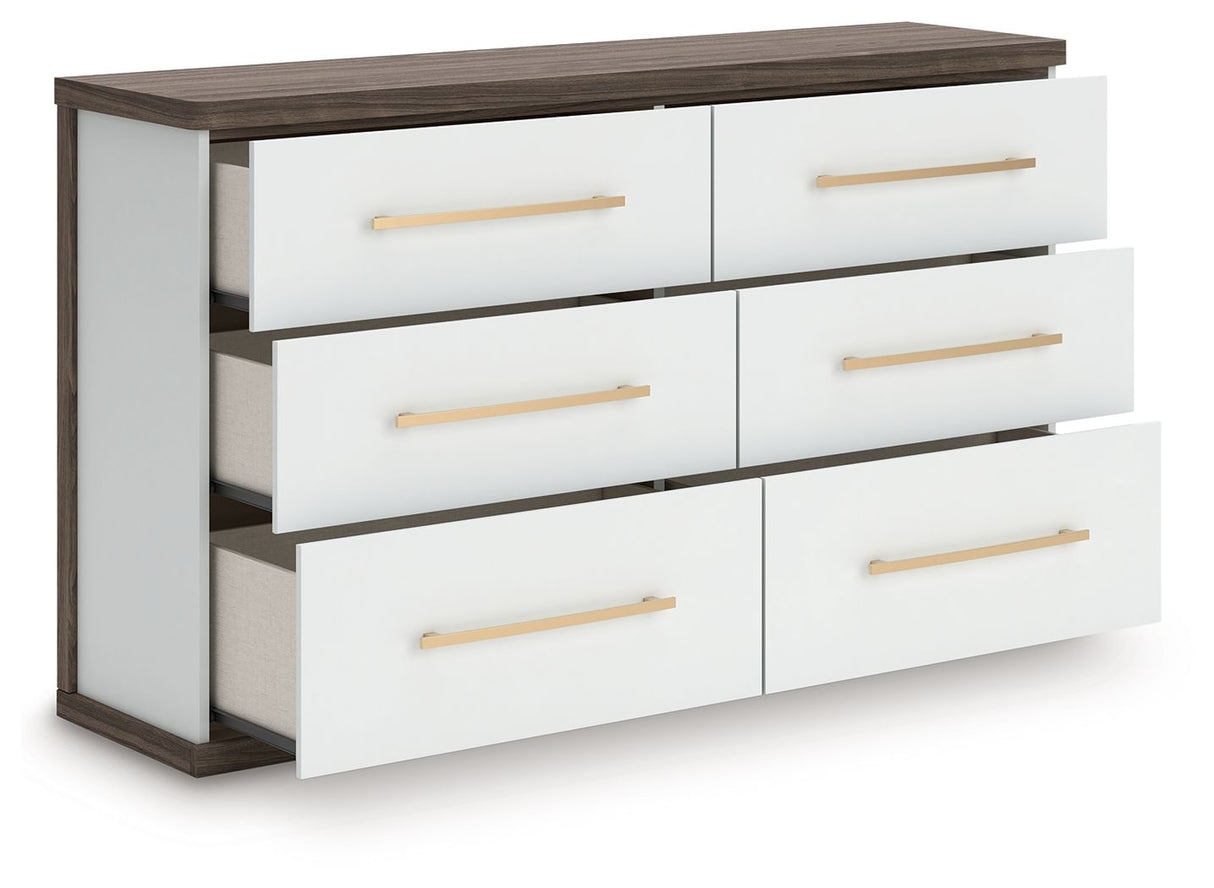 Kendanport - Six Drawer Dresser