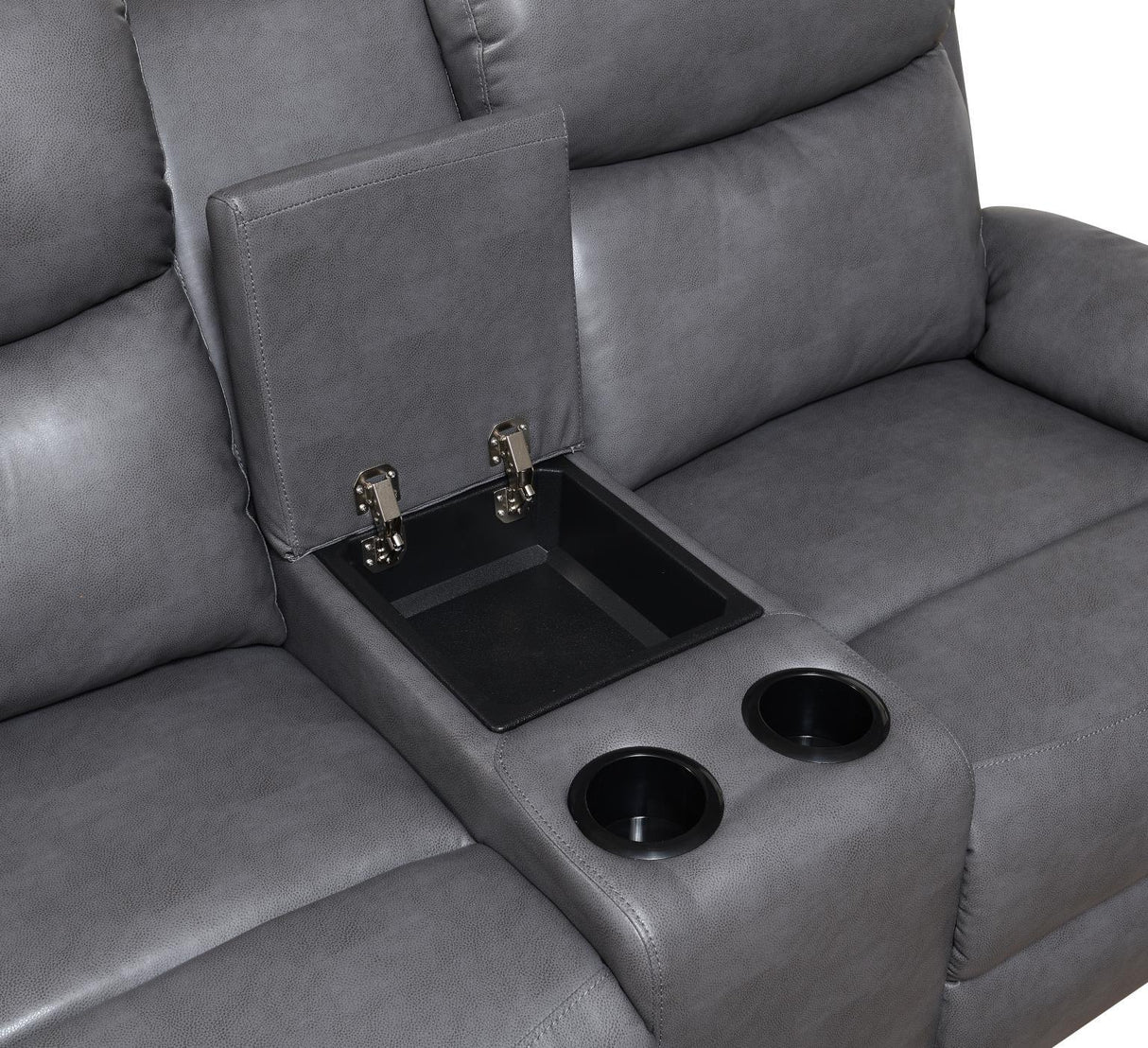 U185 - Motion Loveseat - Gray