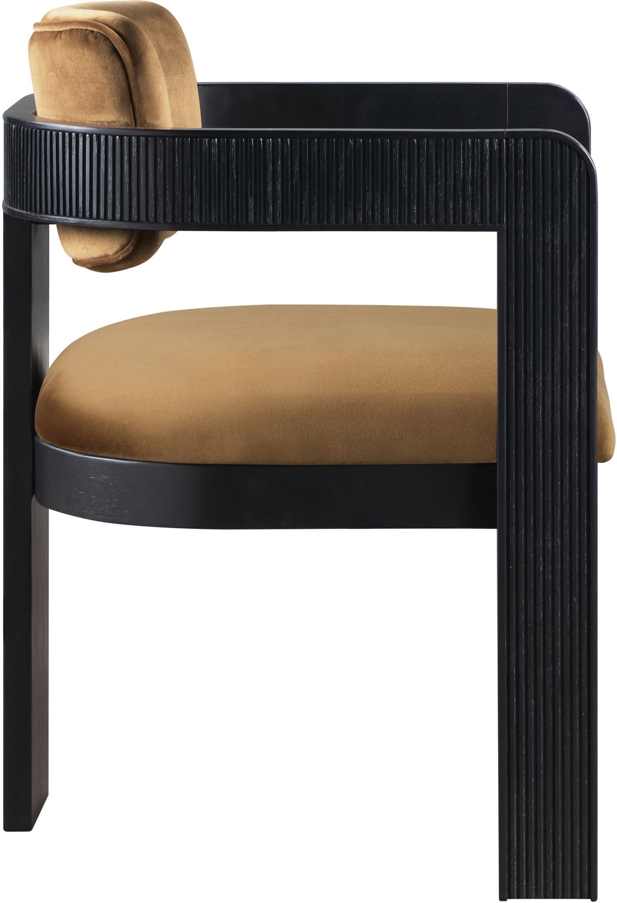 Sacha - Velvet Dining Chair With Black Base (Set of 2)