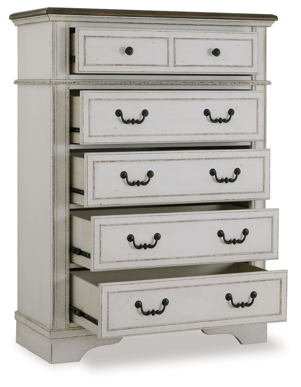 Blendon - Five Drawer Chest - Two-tone