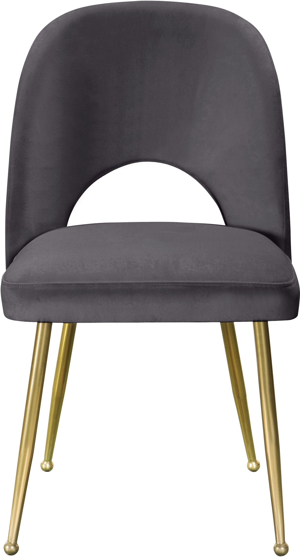 Logan - Dining Chair (Set of 2) - Gold Legs