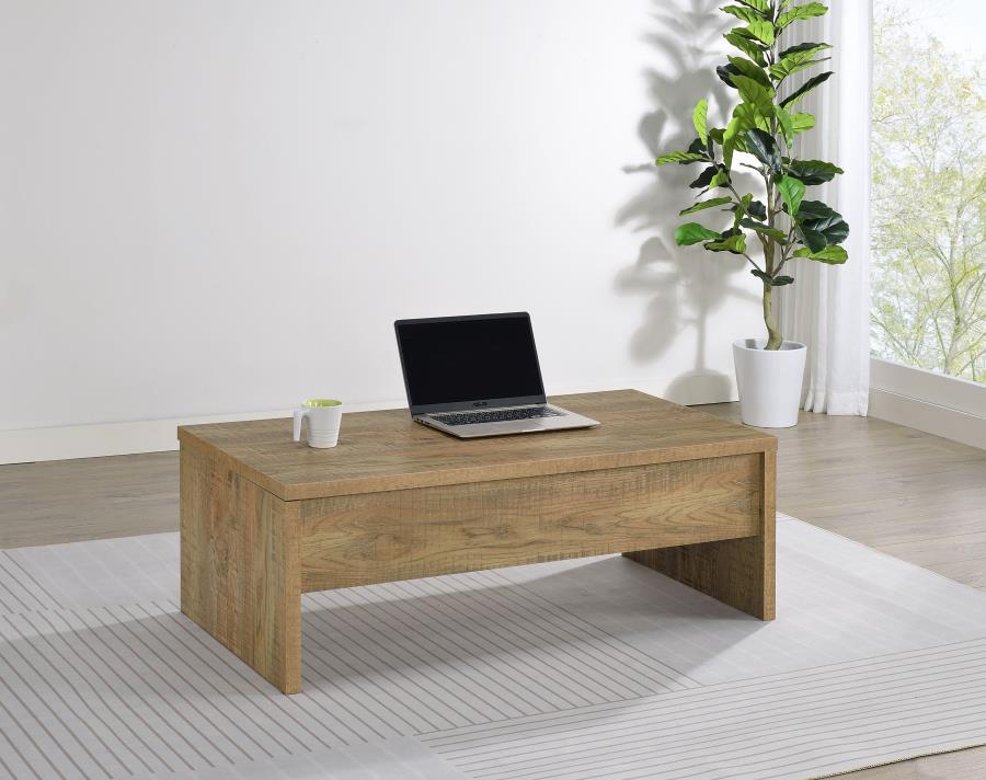 Canoga - Engineered Wood Lift Top Cocktail Coffee Table - Mango