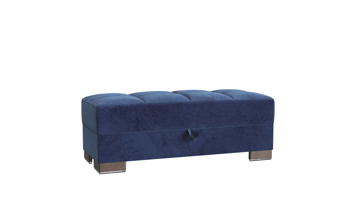 Ottomanson Armada - Upholstered Ottoman With Storage - Microfiber