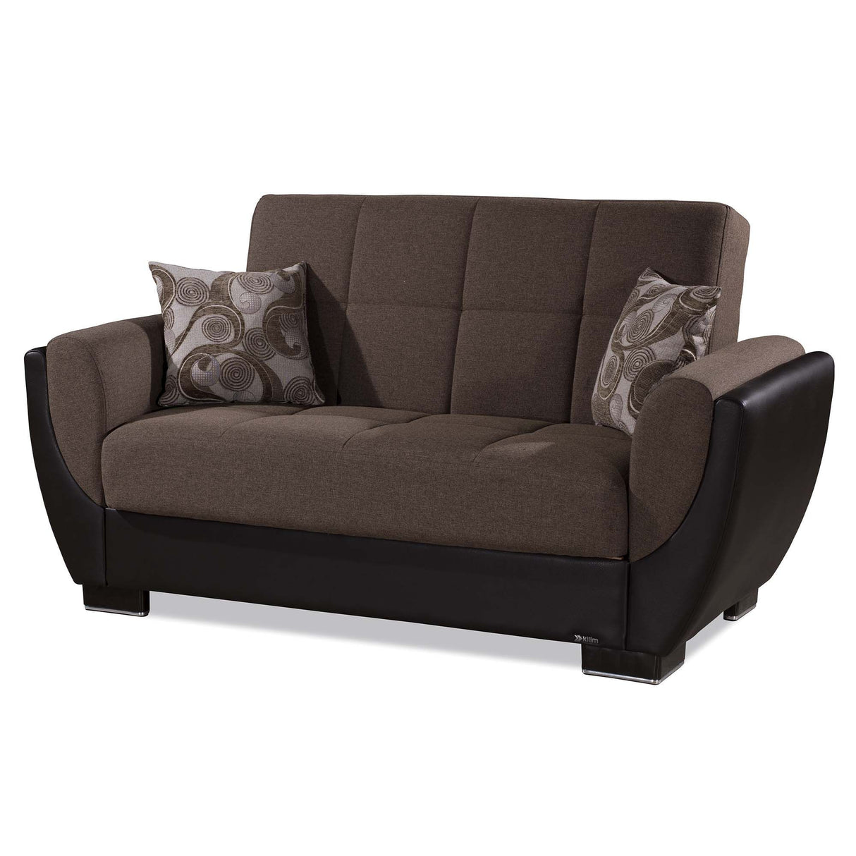 Ottomanson Armada Air - Upholstered Convertible Loveseat With Storage