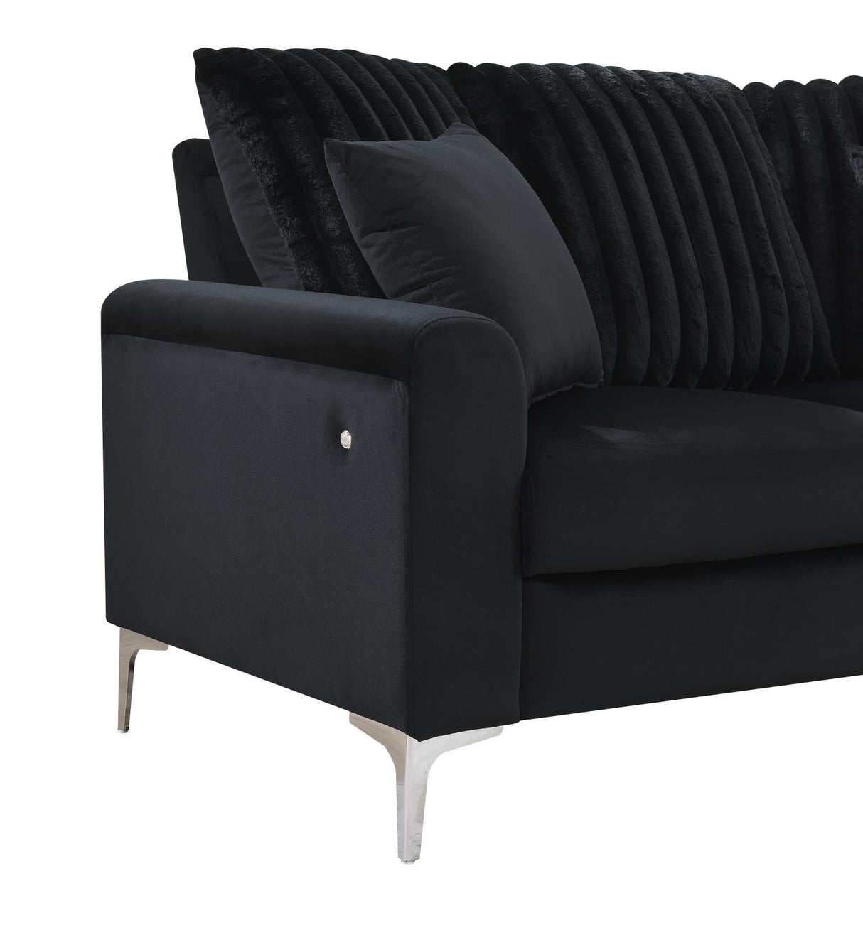 U480 - LED Loveseat - Black