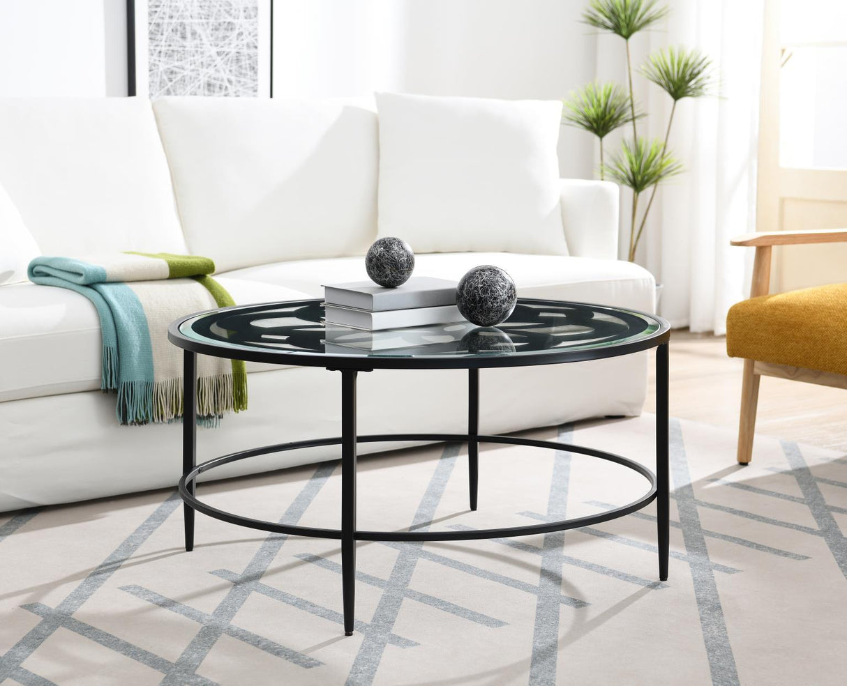 T273 - Coffee Table & 2 End Table - Black