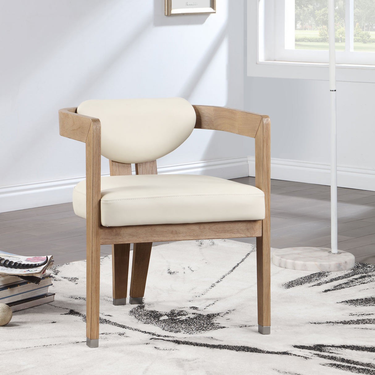 Carlyle - Dining Chair With Natural Frame