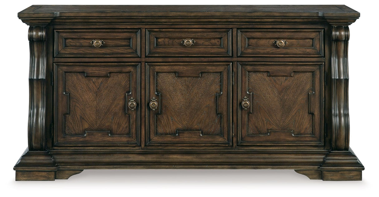 Maylee - Dining Room Buffet - Dark Brown