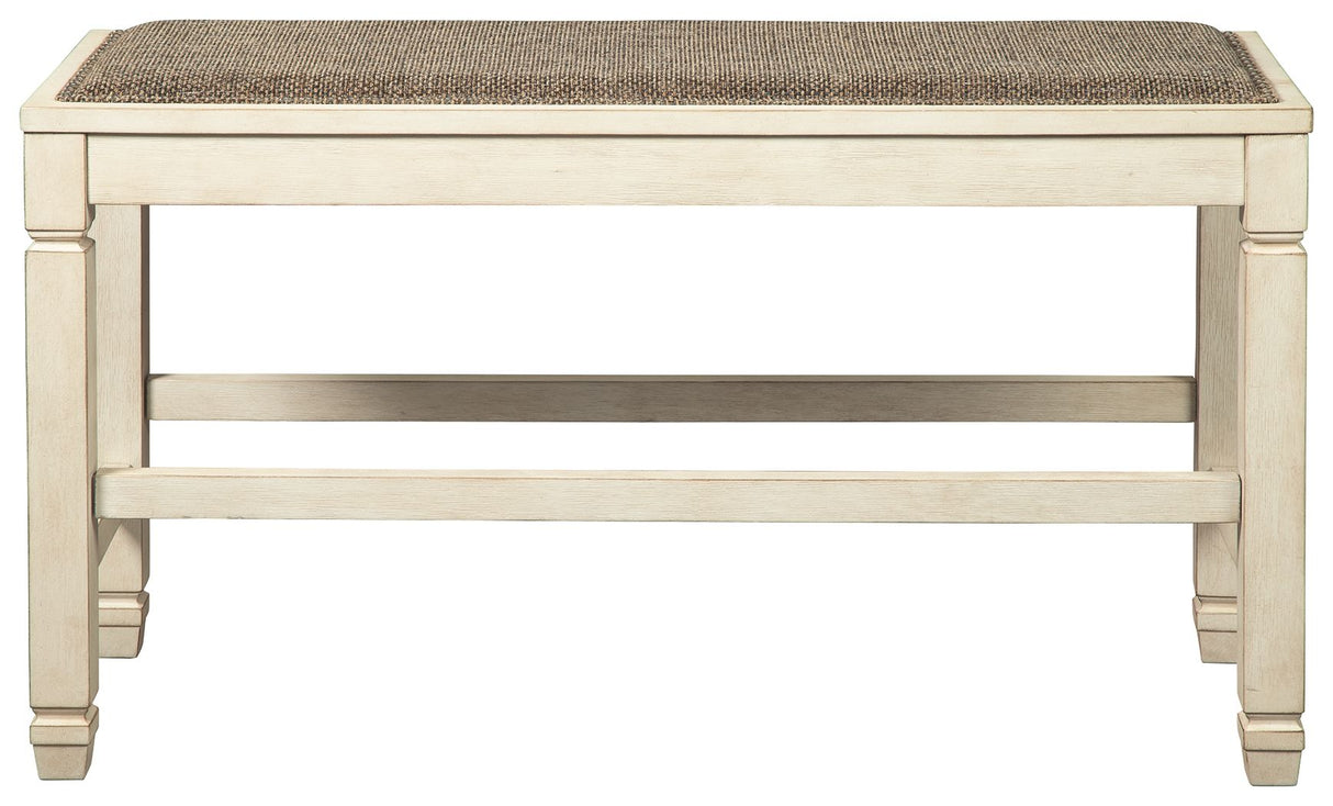 Bolanburg - DBL Counter UPH Bench - Beige