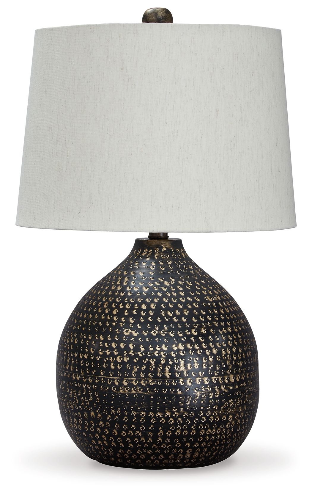 Maire - Metal Table Lamp - Black / Gold Finish