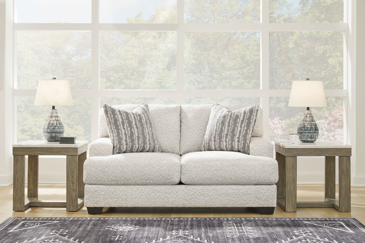 Brebryan - Loveseat - Flannel