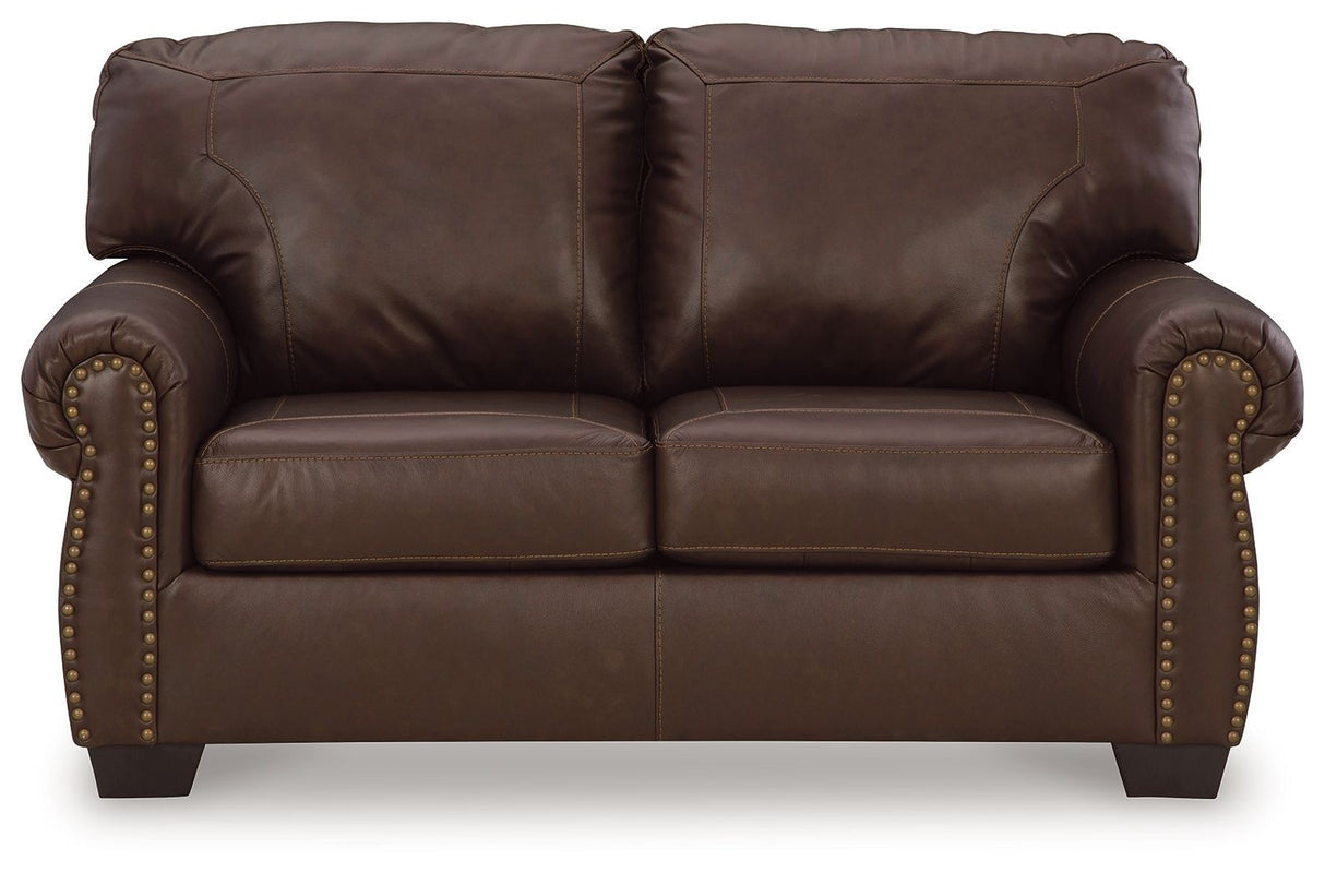 Colleton - Loveseat - Dark Brown