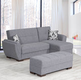 Ottomanson Armada Air - Upholstered Ottoman With Storage - Polyester