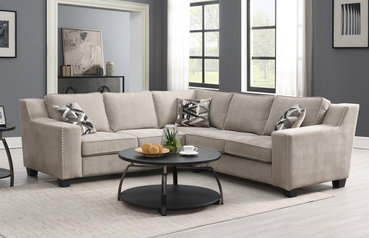 U325 - 2 Piece Sectional - Sand