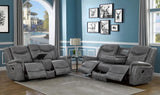 Conrad - Upholstered Padded Arm Motion Sofa Set