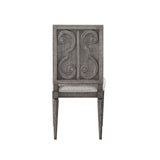 Artesia - Side Chair (Set of 2) - Beige Fabric & Salvaged Natural