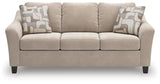 Willarae - Taupe - Queen Sofa Sleeper