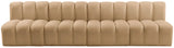 Arc - Velvet 4 Seats Modular Sofa