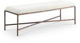 Valley - Bench With Bronze Frame