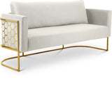 Casa - Sofa with Gold Legs