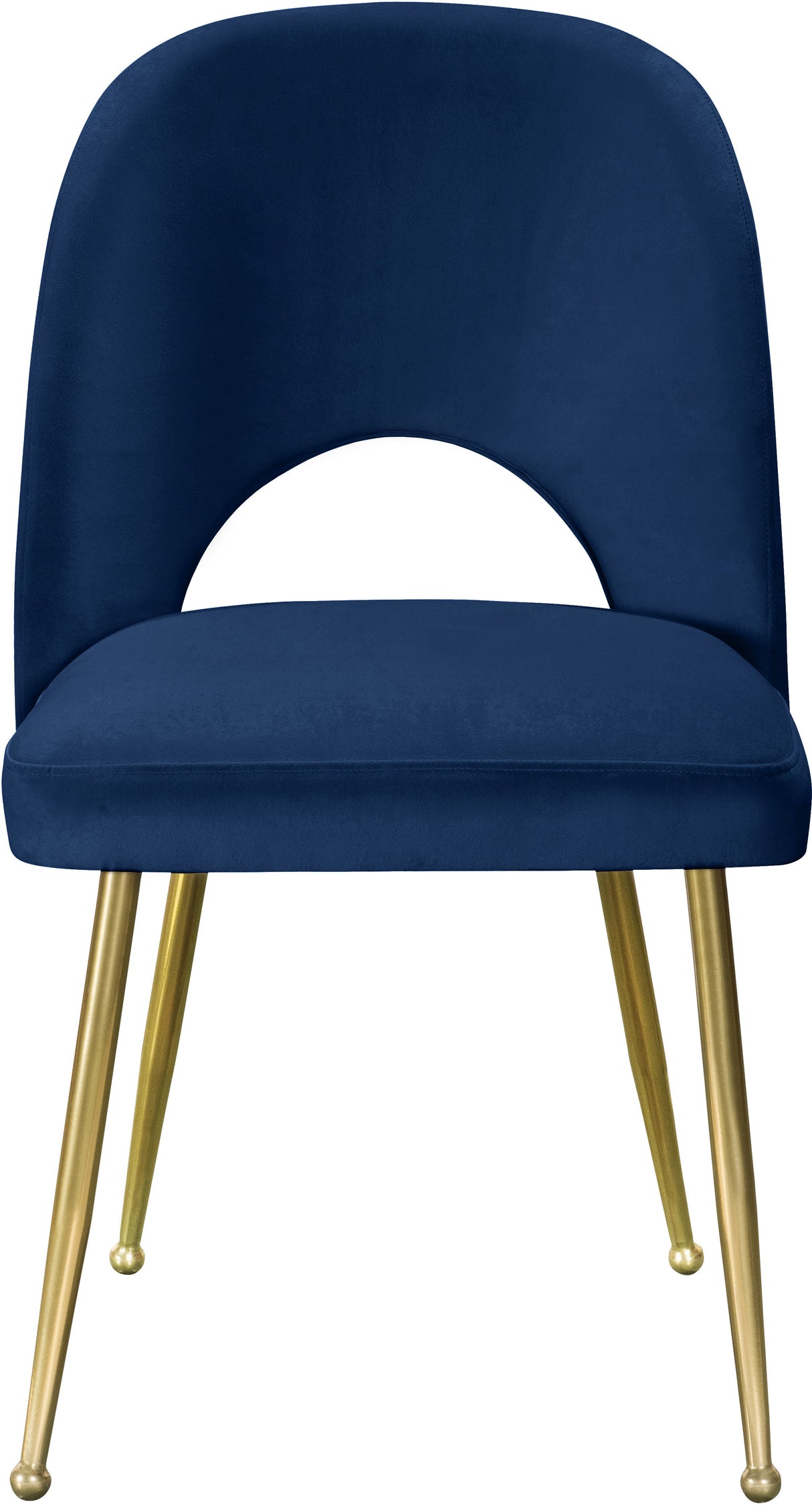 Logan - Dining Chair (Set of 2) - Gold Legs