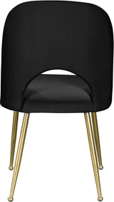 Logan - Dining Chair (Set of 2) - Gold Legs