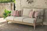 Clare View - Beige - Sofa with Cushion