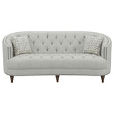 Avonlea - Upholstered Sloped Arm Sofa Set Fabric